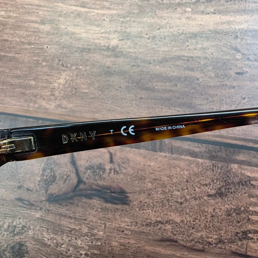DKNY‎ DY 4684 3702 Dark Tortoise Shell Rectangular Eyeglasses Frames 53-17-140